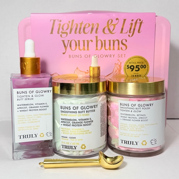 TRULY Buns of Glowry Full Size Set - NEW